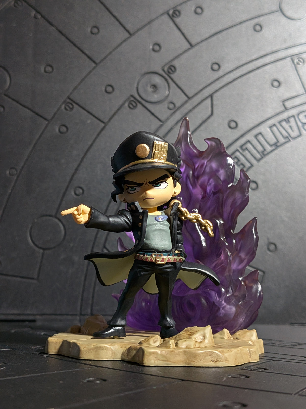 Re-Ment JoJo's Bizarre Adventure Stardust Crusaders : STAND on DESK -Fate- : Jotaro Kujo