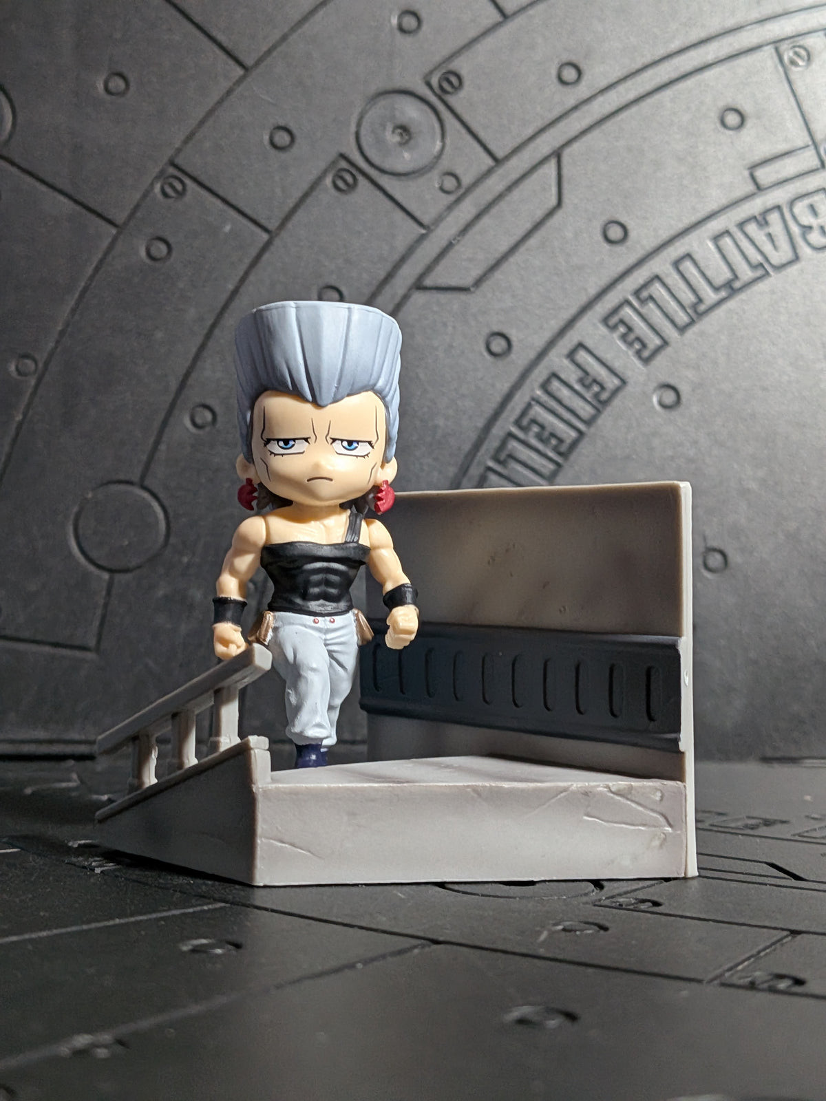 Re-Ment JoJo's Bizarre Adventure Stardust Crusaders : STAND on DESK -Fate- : Jean Pierre Polnareff