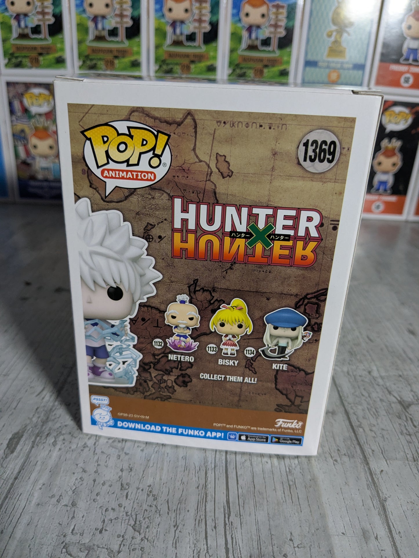 Funko pop 1369 : Killua Zoldyck (Glow)