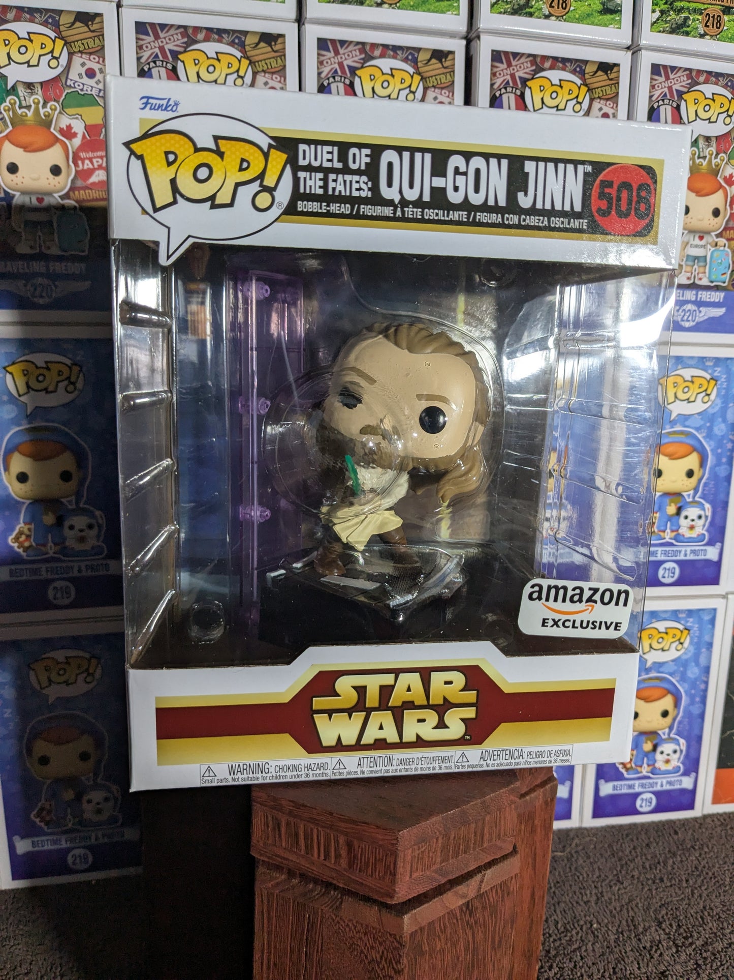 Funko Pop 508: Qui-Gon Jinn (AE)
