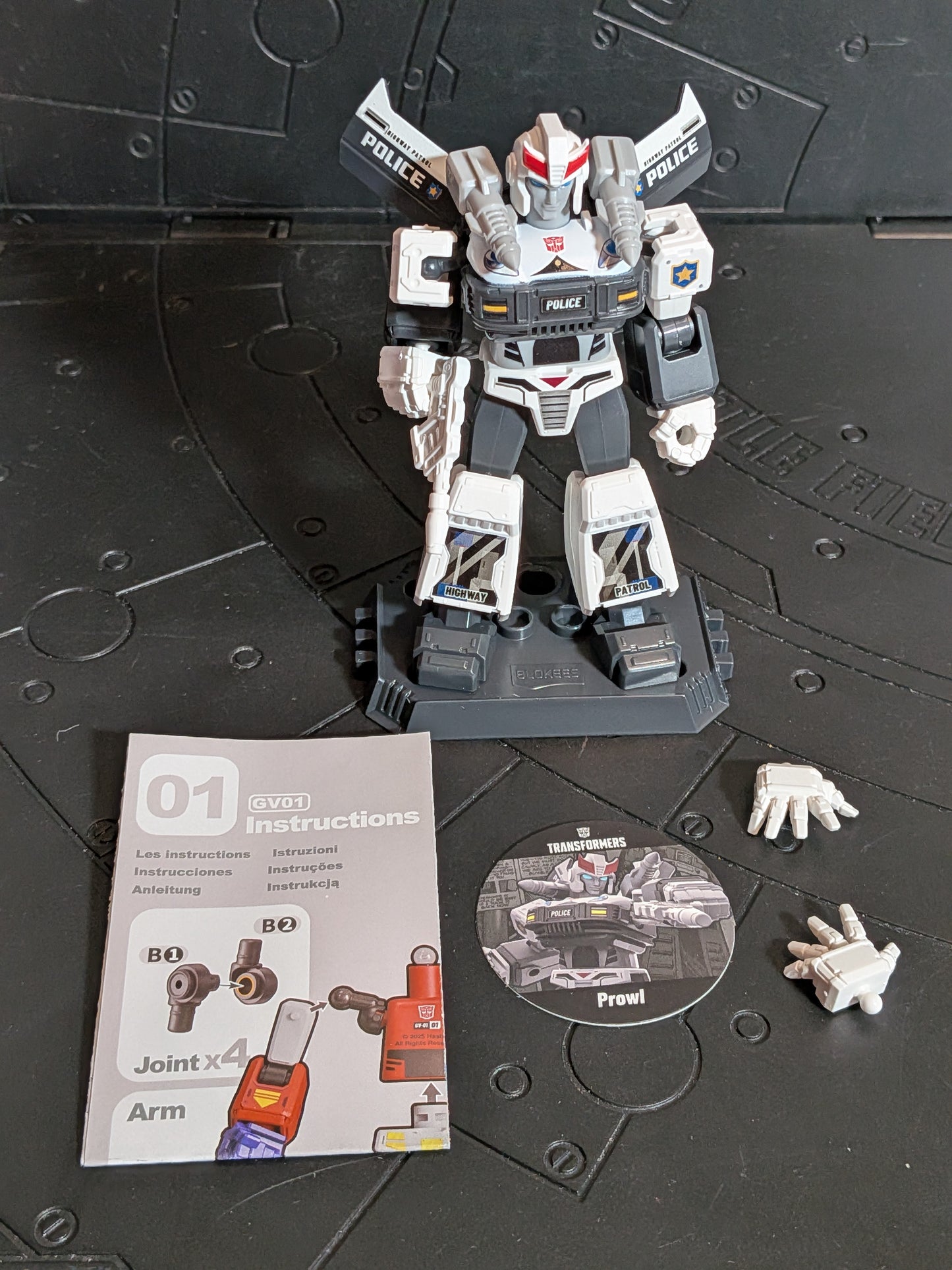 Blokees - Transformers Galaxy Version 01 - Prowl (~10-12cm)