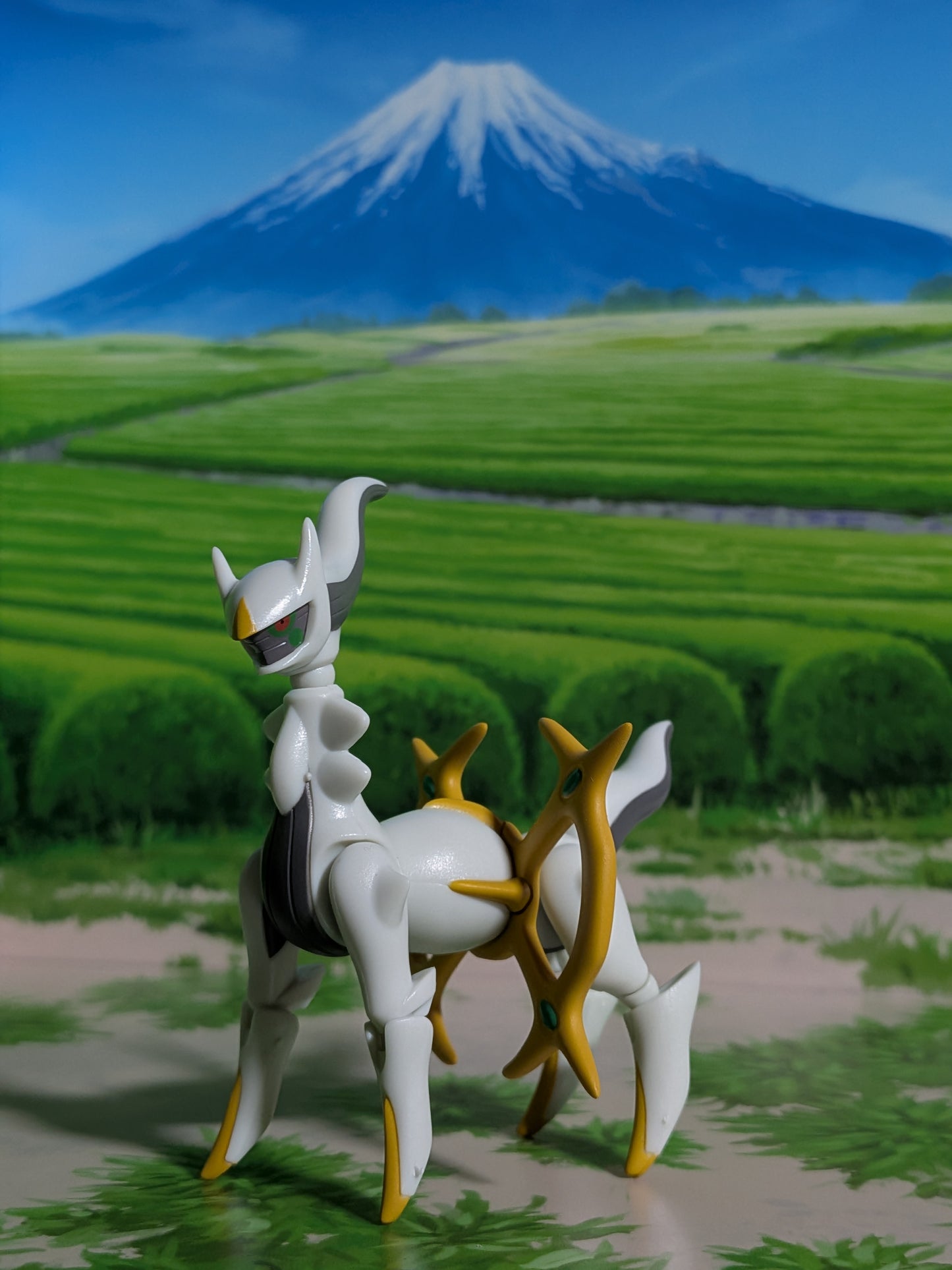 SHODO Pokémon 7 - Arceus | Arceus (Figurine articulée + Accessoire)
