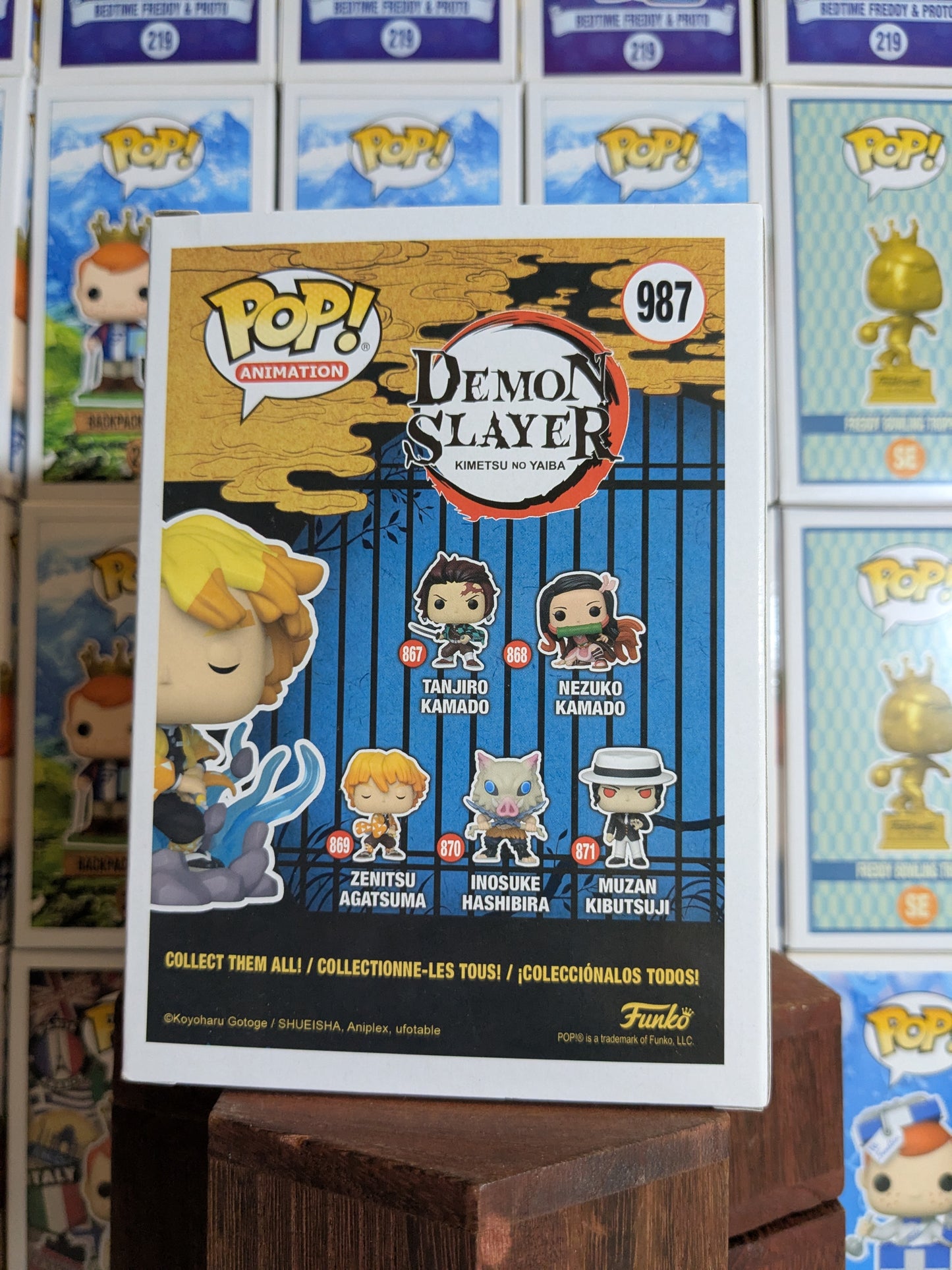 Funko pop 987 : Zenitsu Agatsuma