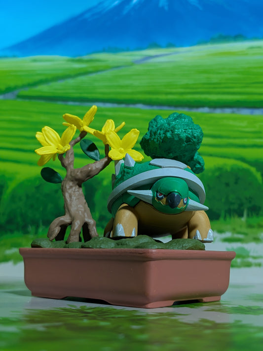 Re-Ment Pokémon - Torterra / Dodaitose - Pocket Bonsai 3