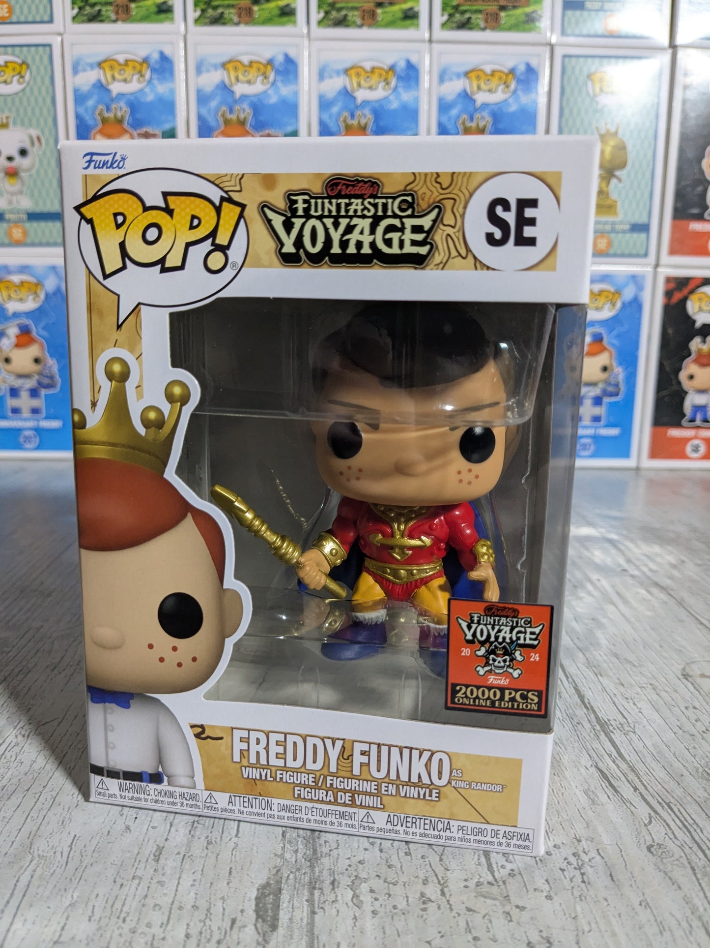 Funko pop SE : Freddy Funko as King Randor (2000PCS)