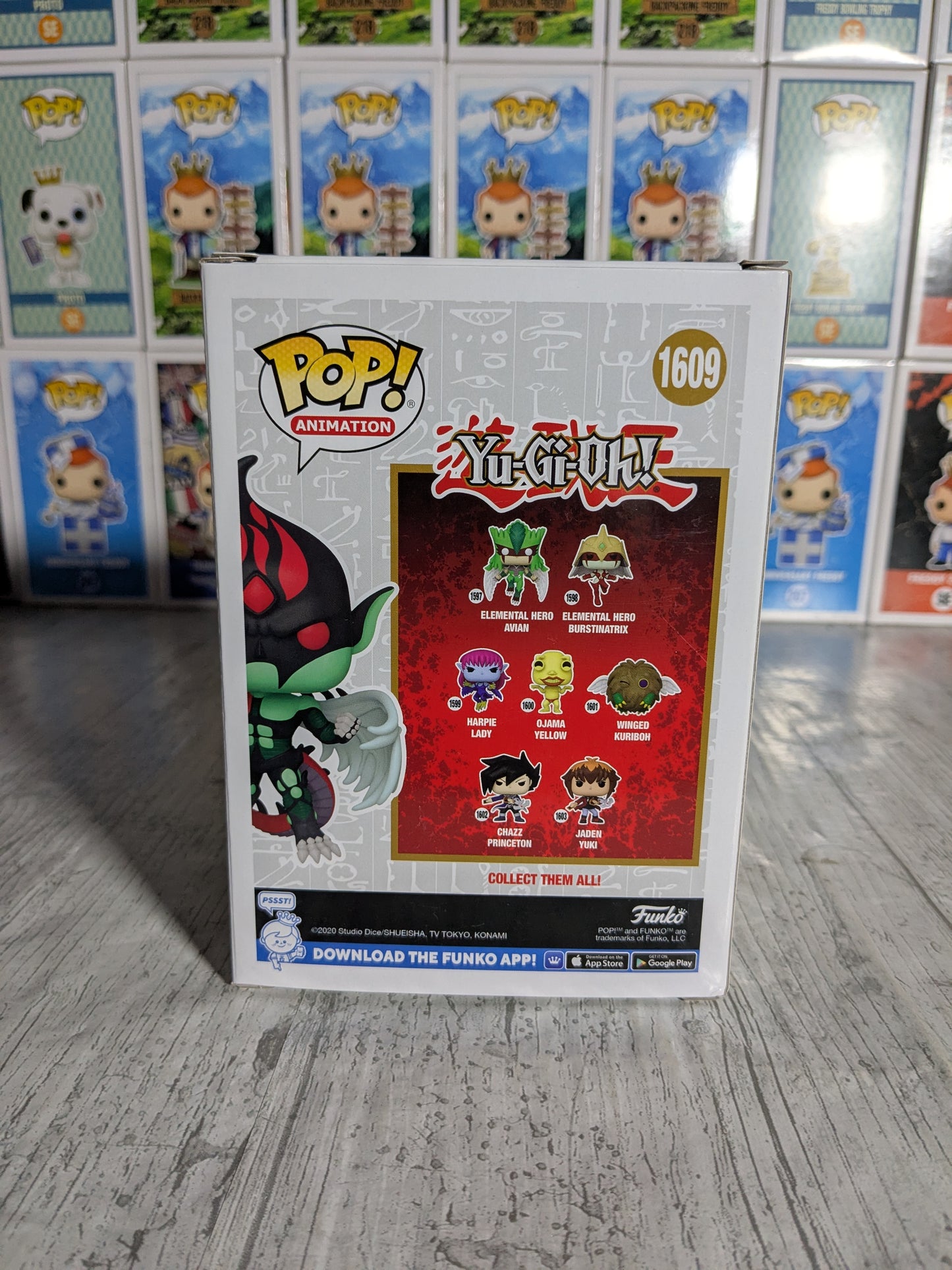 Funko pop 1609 : Elemental Hero Flame Wingman (SC2024)