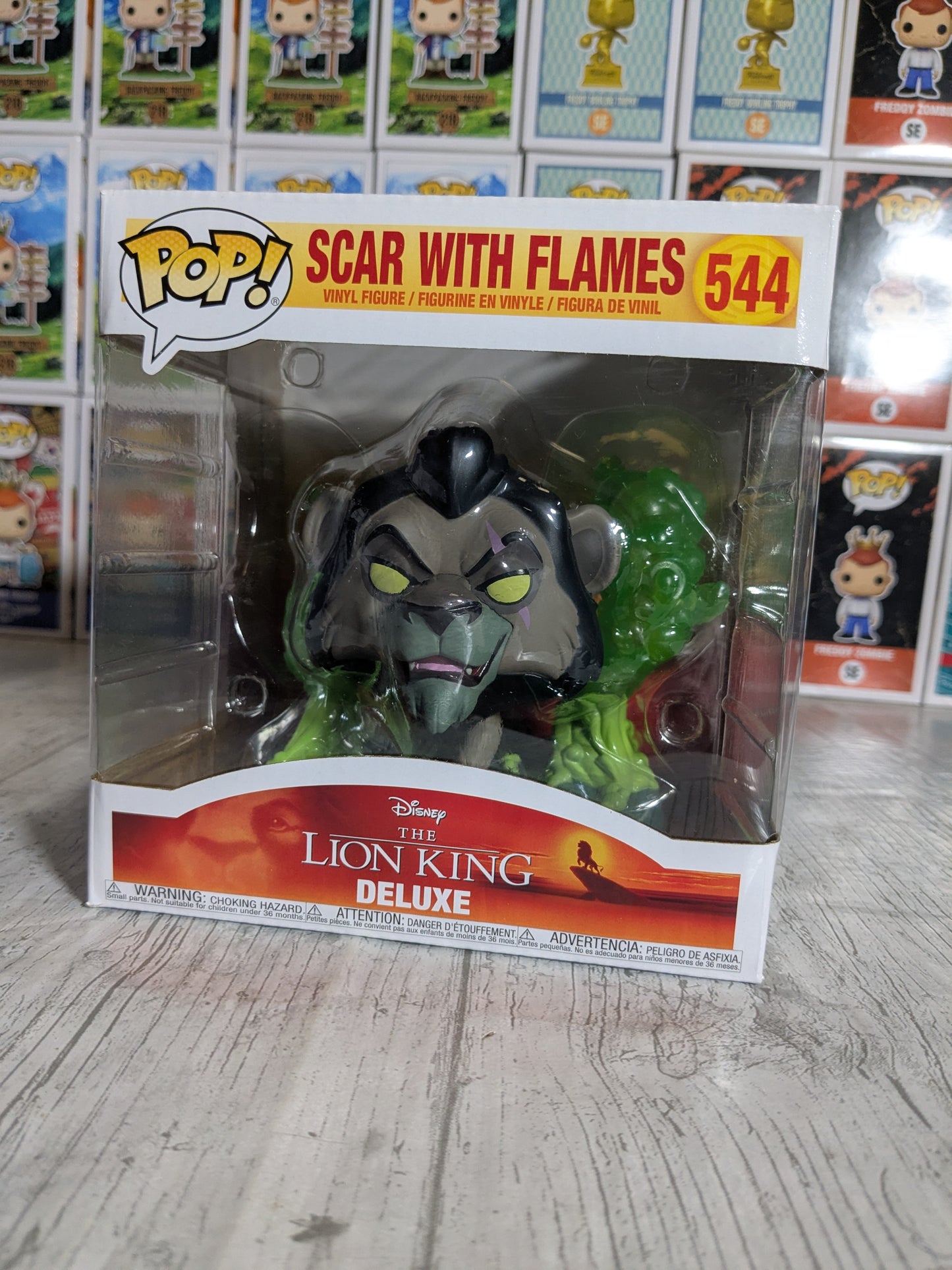 Funko pop 544 : Scar with Flames