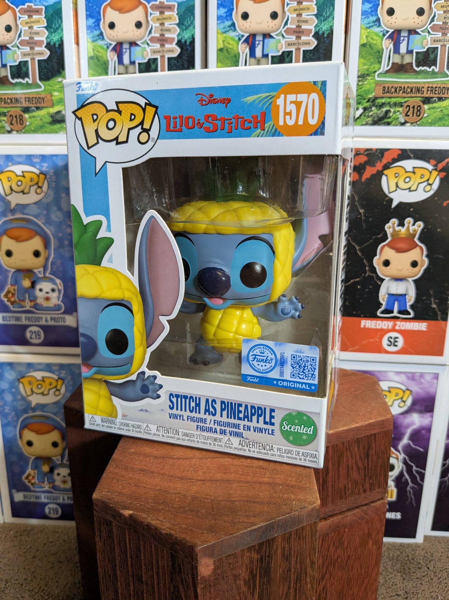 Funko pop 1570 : Stitch as Pineapple (Scented)