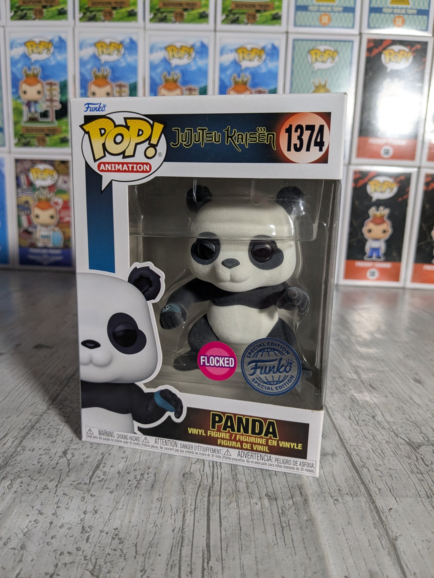 Funko pop 1374 : Panda (Flocked)