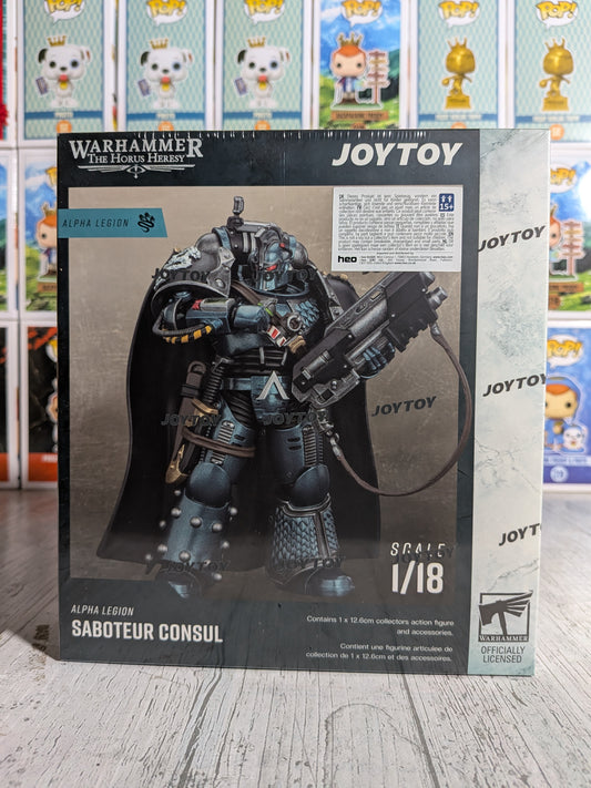 JoyToy Warhammer The Horus Heresy - Alpha Legion Saboteur Consul (12,6cm)