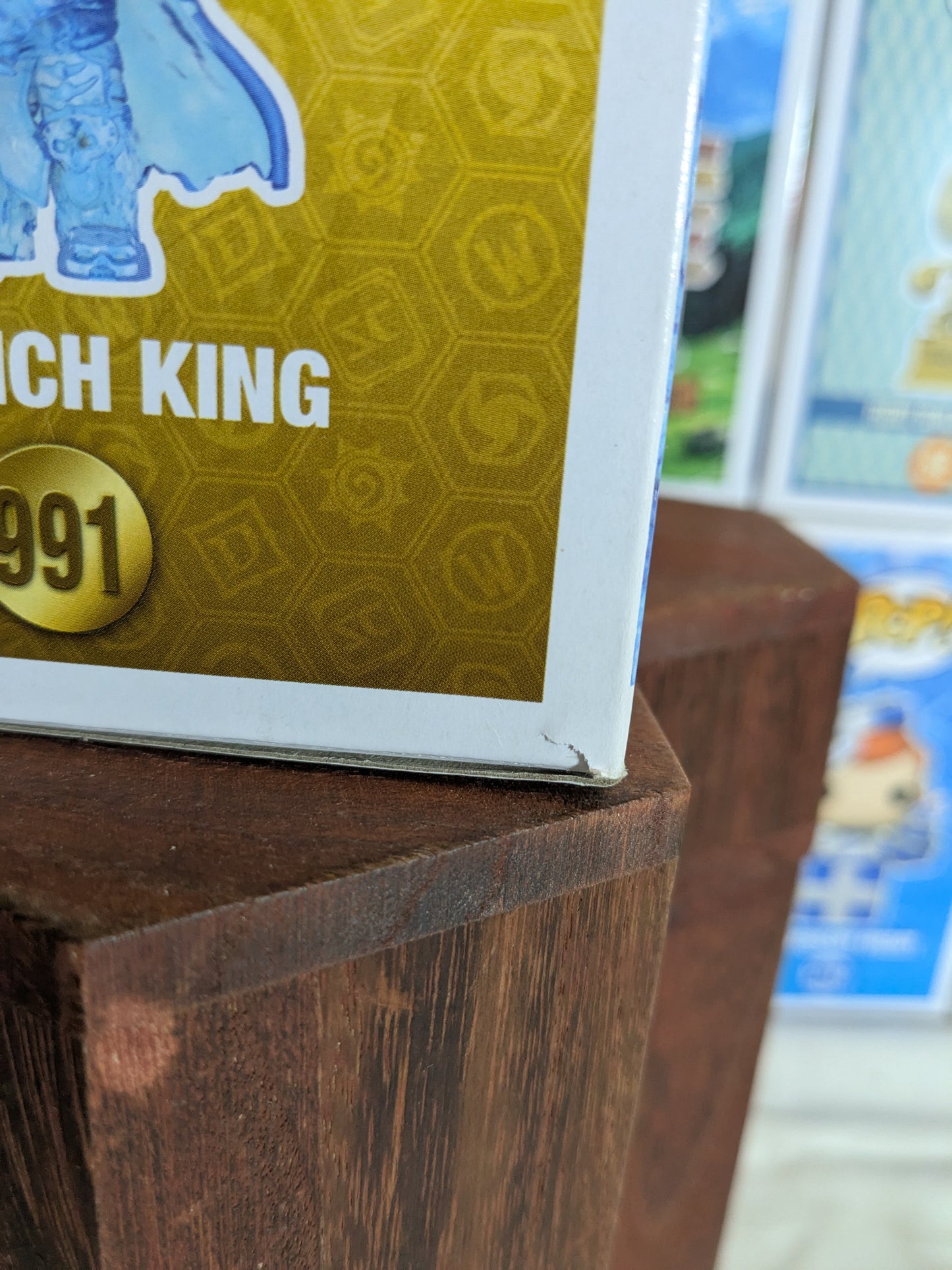 Funko pop 991 : The Lich King (Opened/Damaged Box)