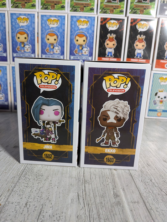 Funko pop Arcane - Jinx & Ekko (Bundle)