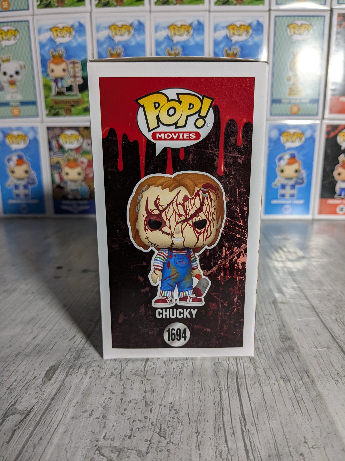 Funko pop 1694 : Chucky (Bloody)