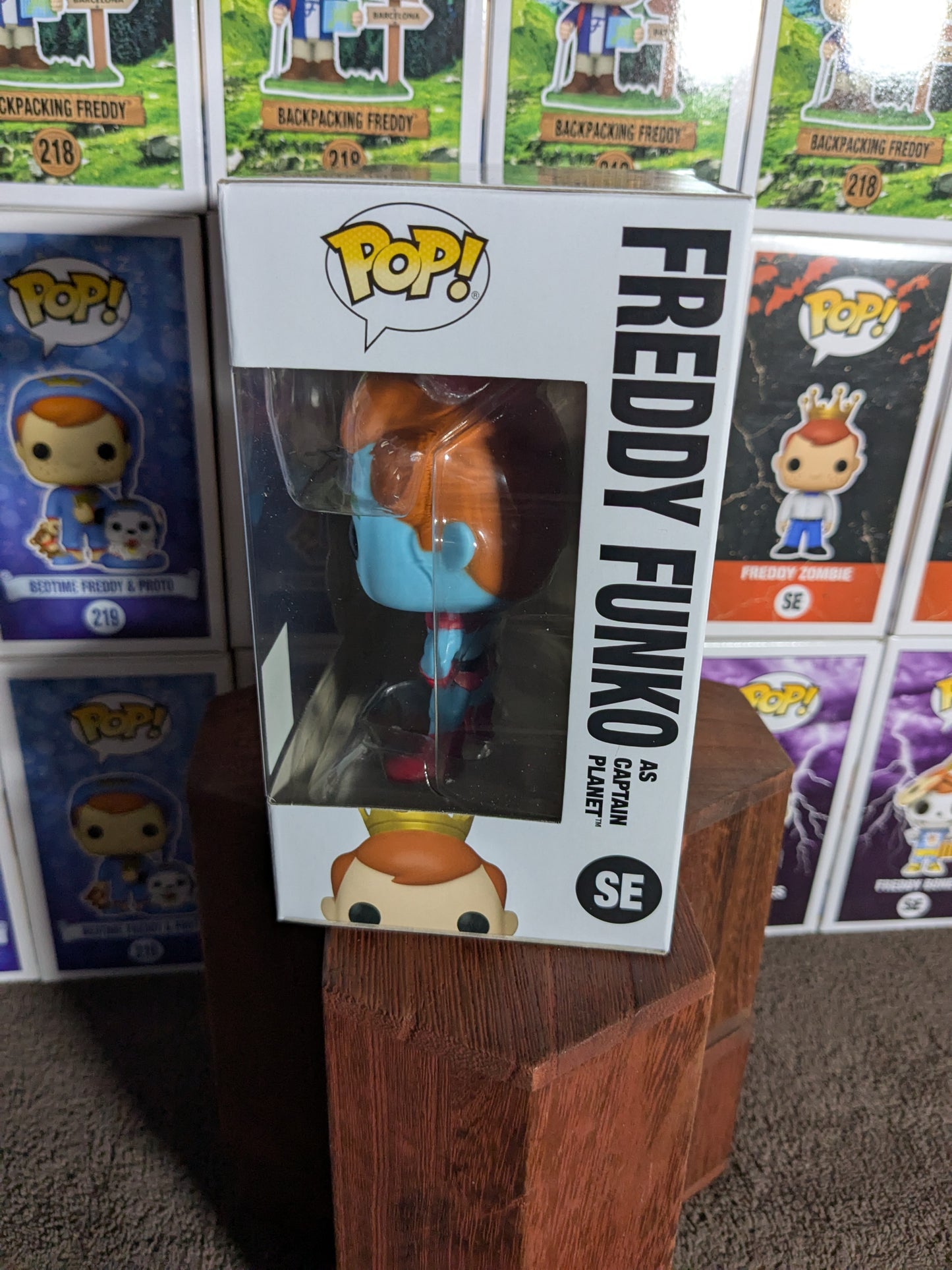 Funko pop SE : Freddy Funko as Captain Planet (3000PCS)