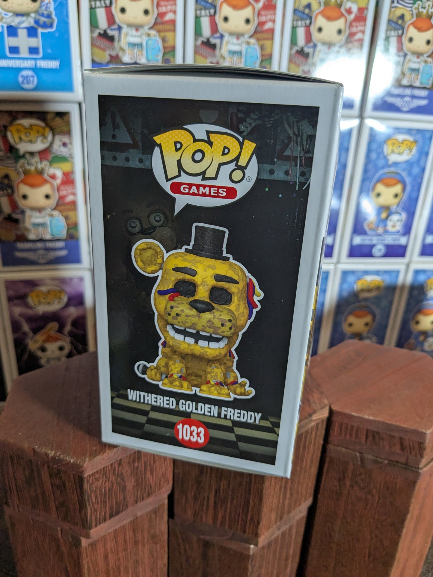 Funko pop 1033 : Withered Golden Freddy
