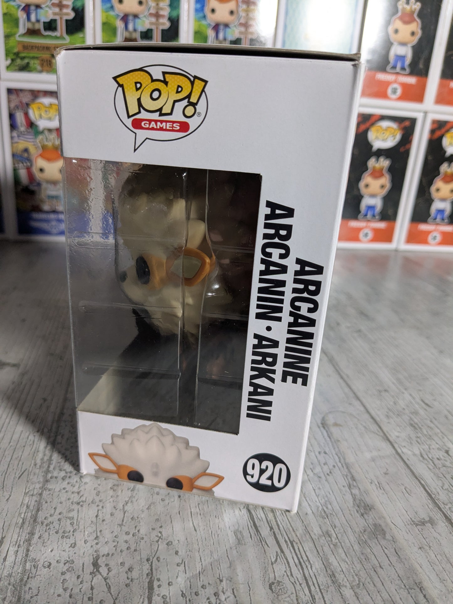 Funko pop 920 : Arcanine / Arcanin / Arkani (Opened)