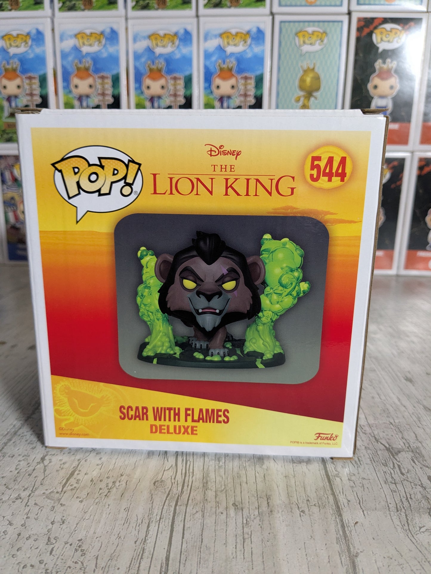 Funko pop 544 : Scar with Flames