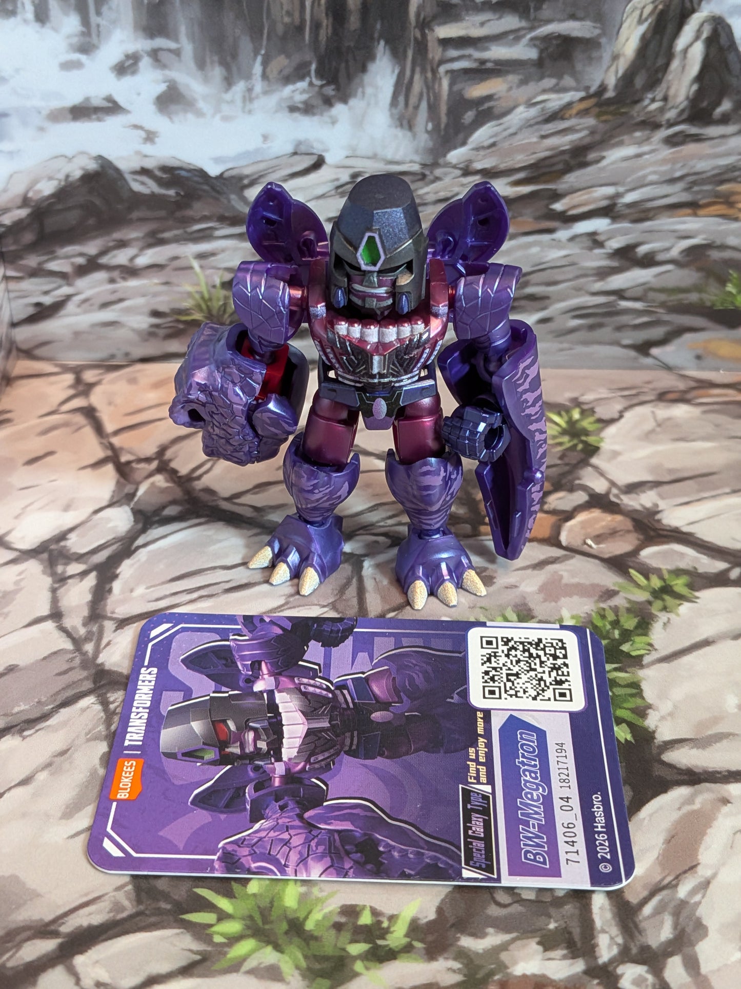 Blokees - Transformers Defender Version 06 - Special Galaxy Type BW-Megatron (~4-6cm)