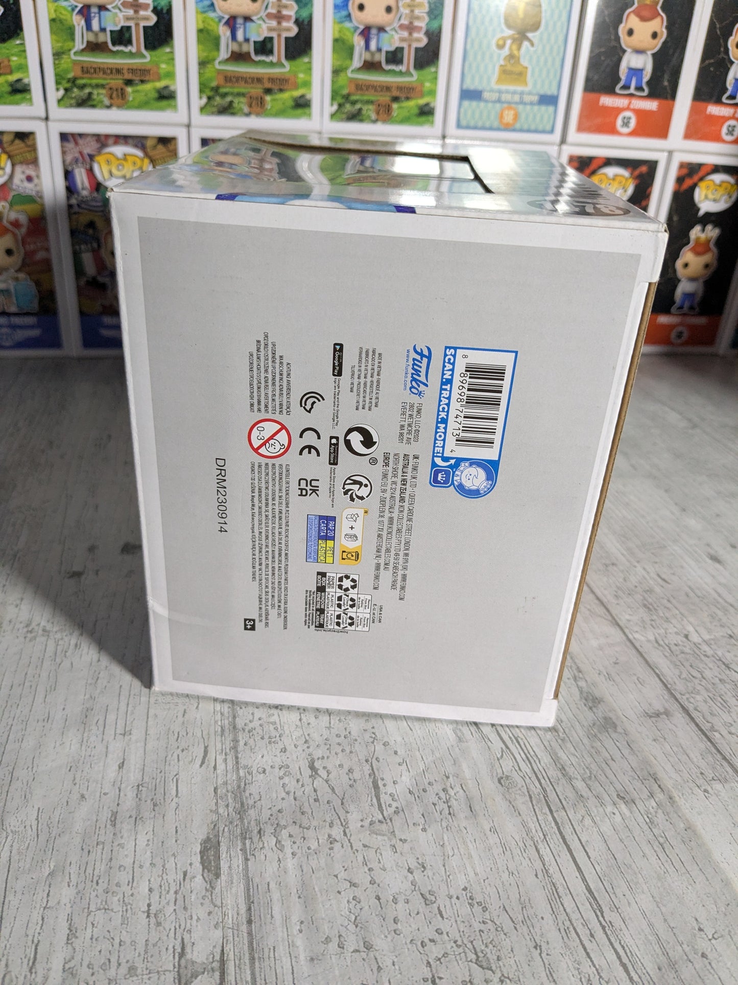 Funko pop 1478 : Blue-Eyes Toon Dragon (Glow/Damaged Box/Opened)
