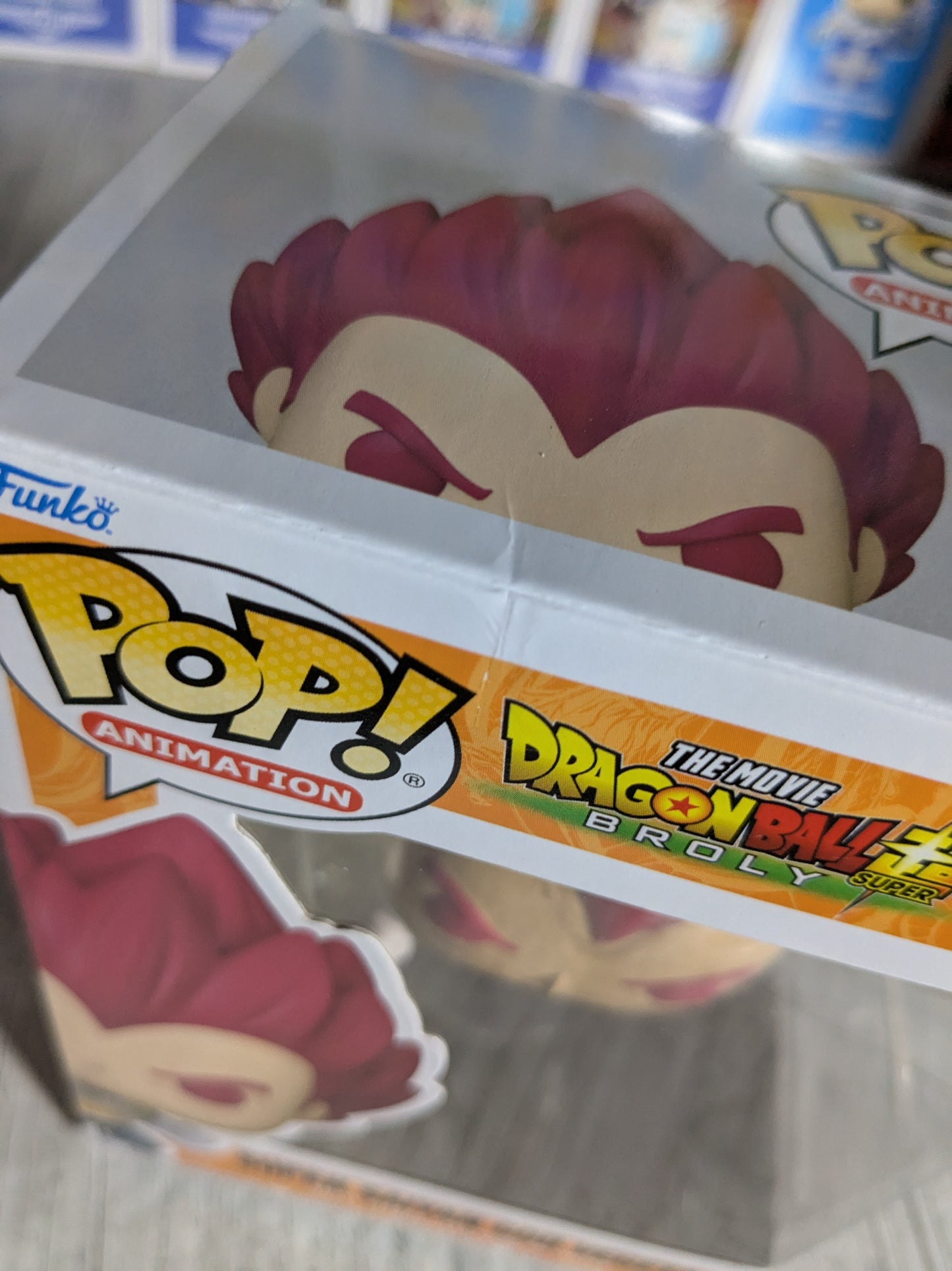 Funko pop 1868 - Super Saiyan God Vegeta (Opened/Damaged Box)