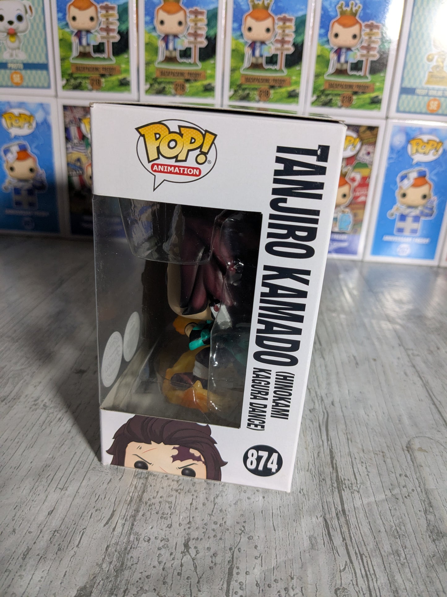 Funko pop 874 : Tanjiro Kamado Hinokami Kagura Dance (Chase)