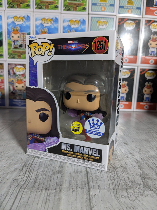 Funko pop 1251 : Ms. Marvel (Glow)