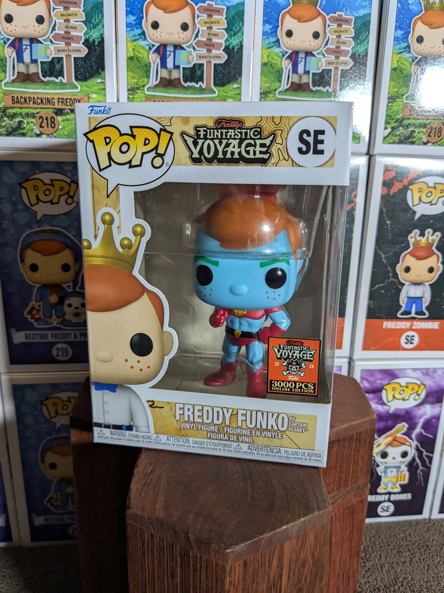 Funko pop SE : Freddy Funko as Captain Planet (3000PCS)