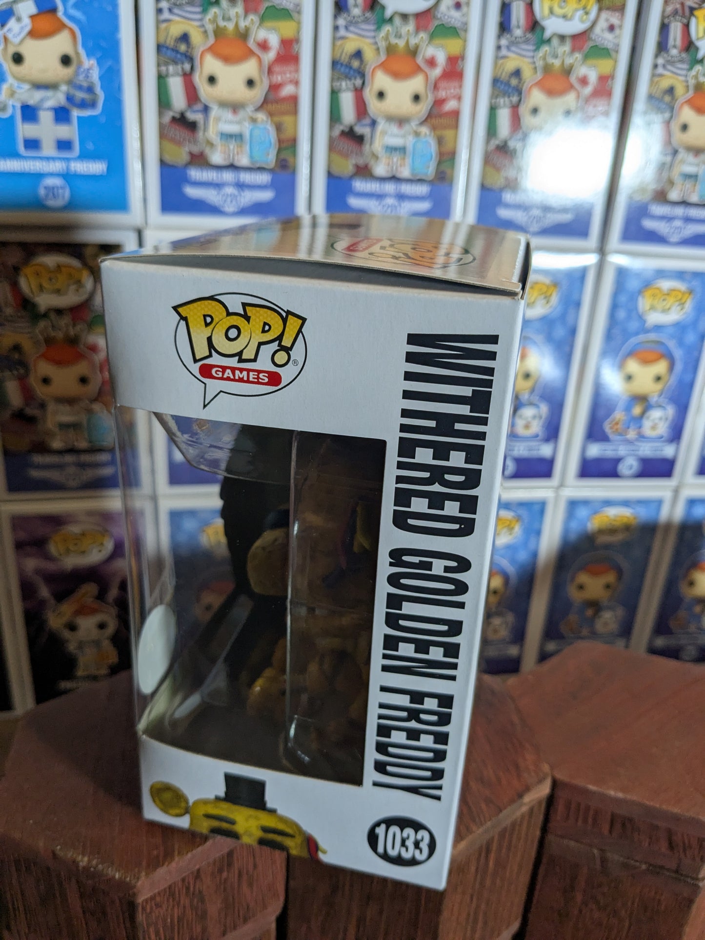 Funko pop 1033 : Withered Golden Freddy
