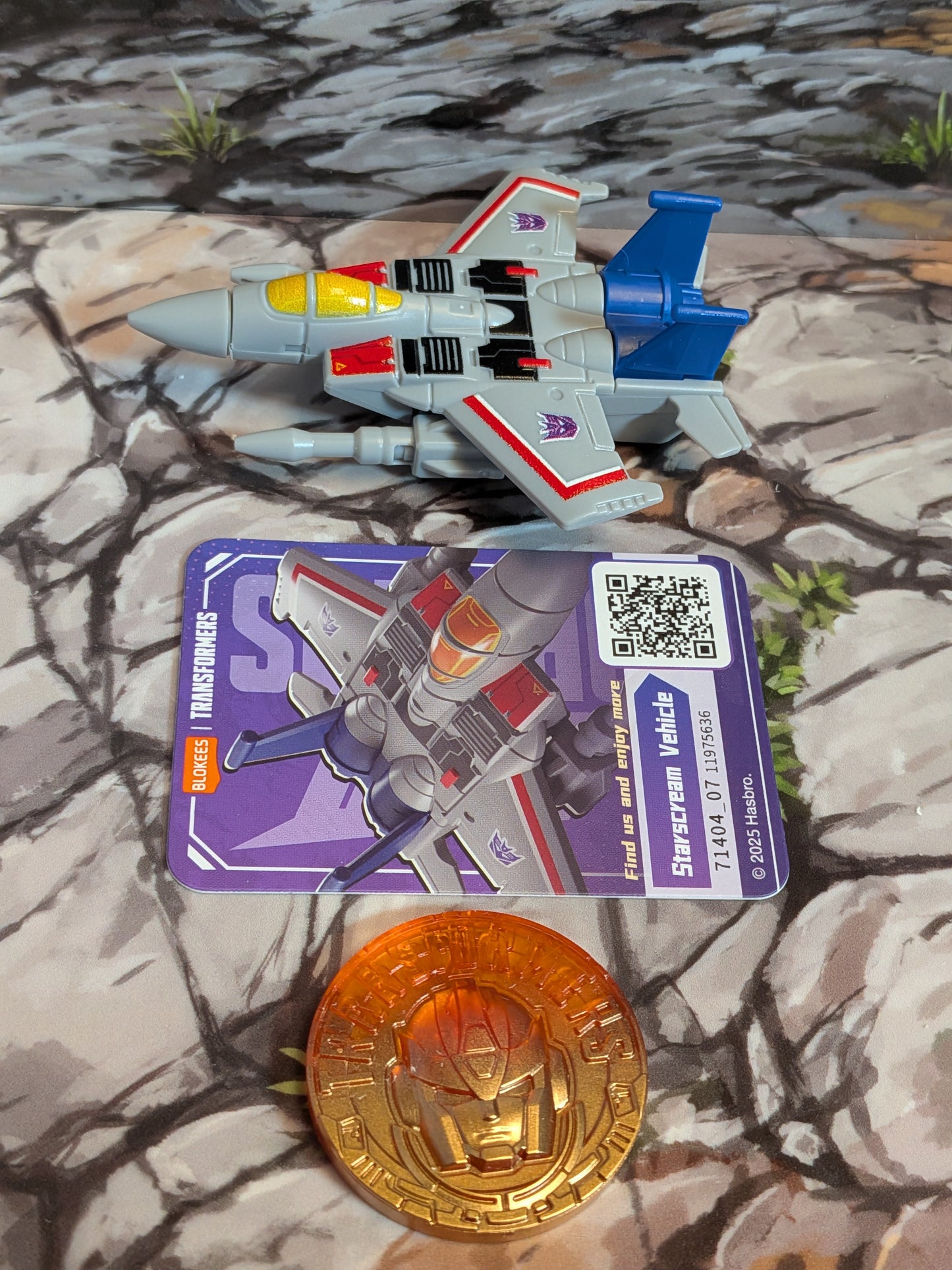 Blokees - Transformers Defender Version 04 - Starscream Vehicle (~4-6cm)