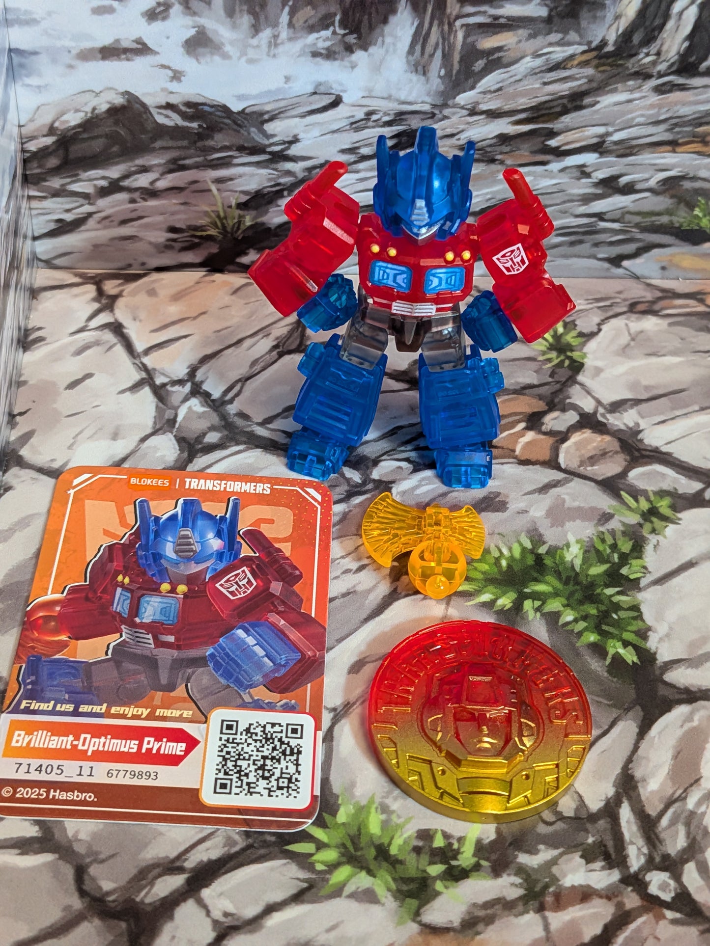 Blokees - Transformers Defender Version 05 - Brilliant-Optimus Prime (~4-6cm)