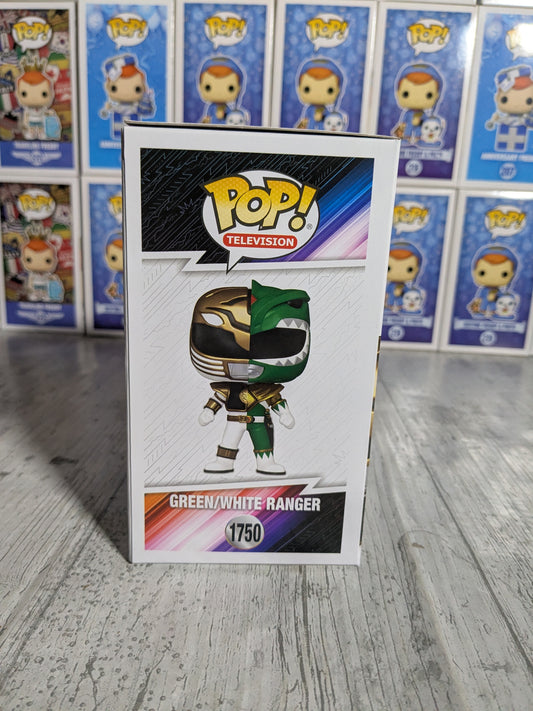 Funko pop Power Rangers Mighty Morphin #1750 - Green / White Ranger (9500PCS)