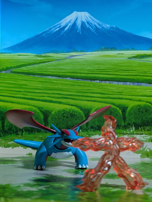 SHODO Pokémon 5 - Drattak | Salamence (Action Figure + Accessorio)