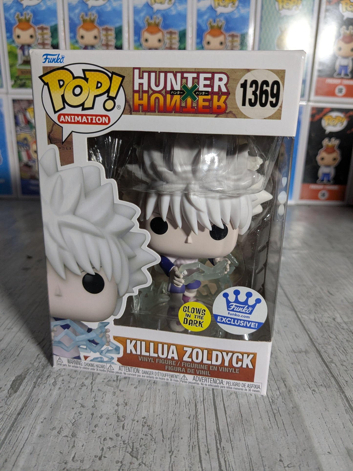 Funko pop 1369 : Killua Zoldyck (Glow)