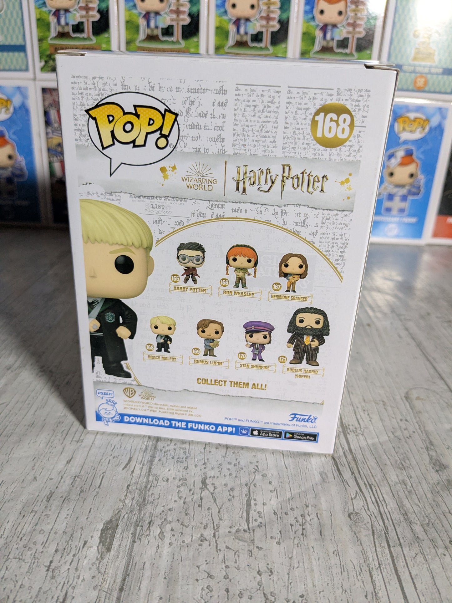 Funko pop 168 : Draco Malfoy (Opened / Damaged Box)