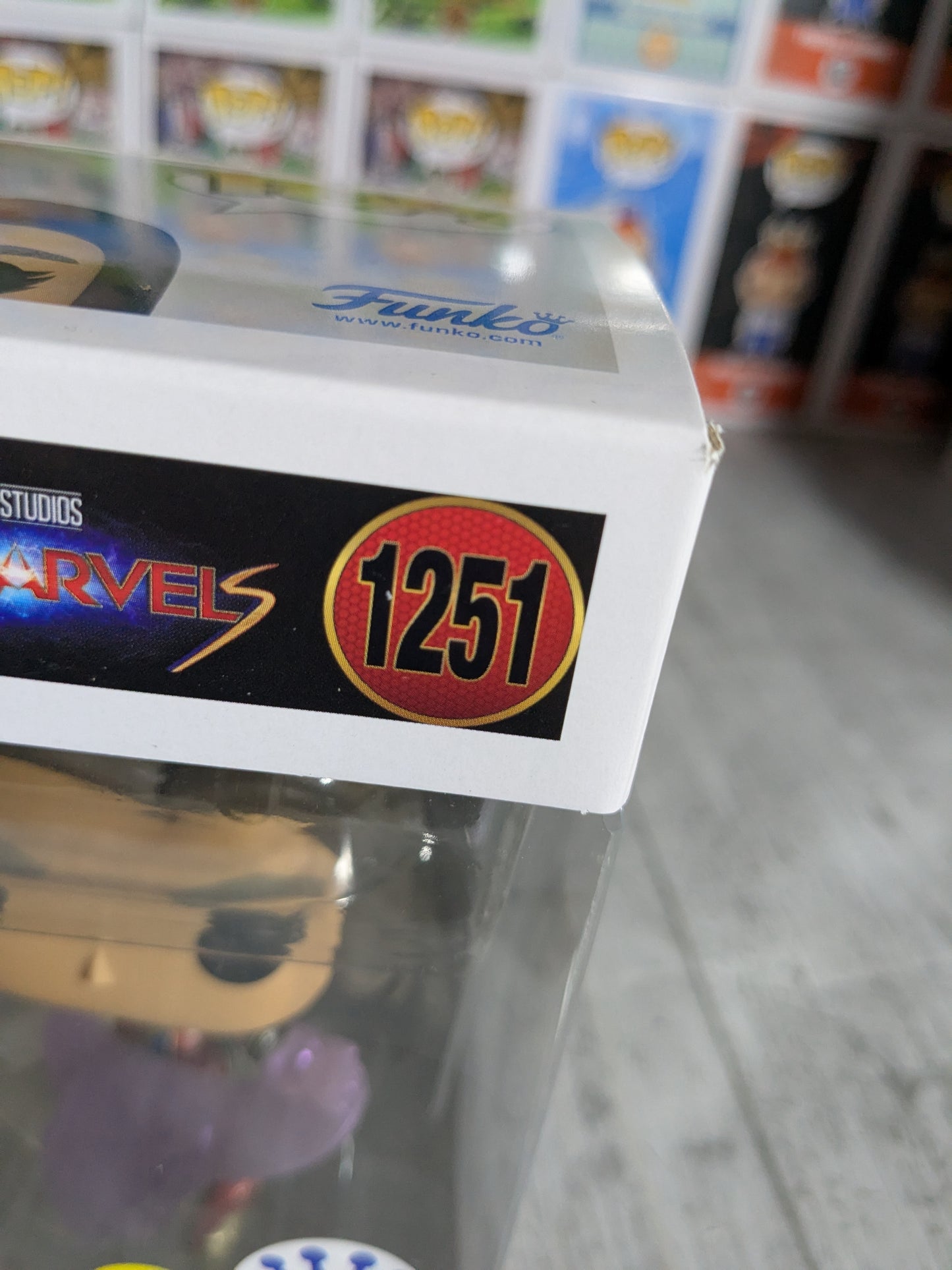 Funko pop 1251 : Ms. Marvel (Glow)