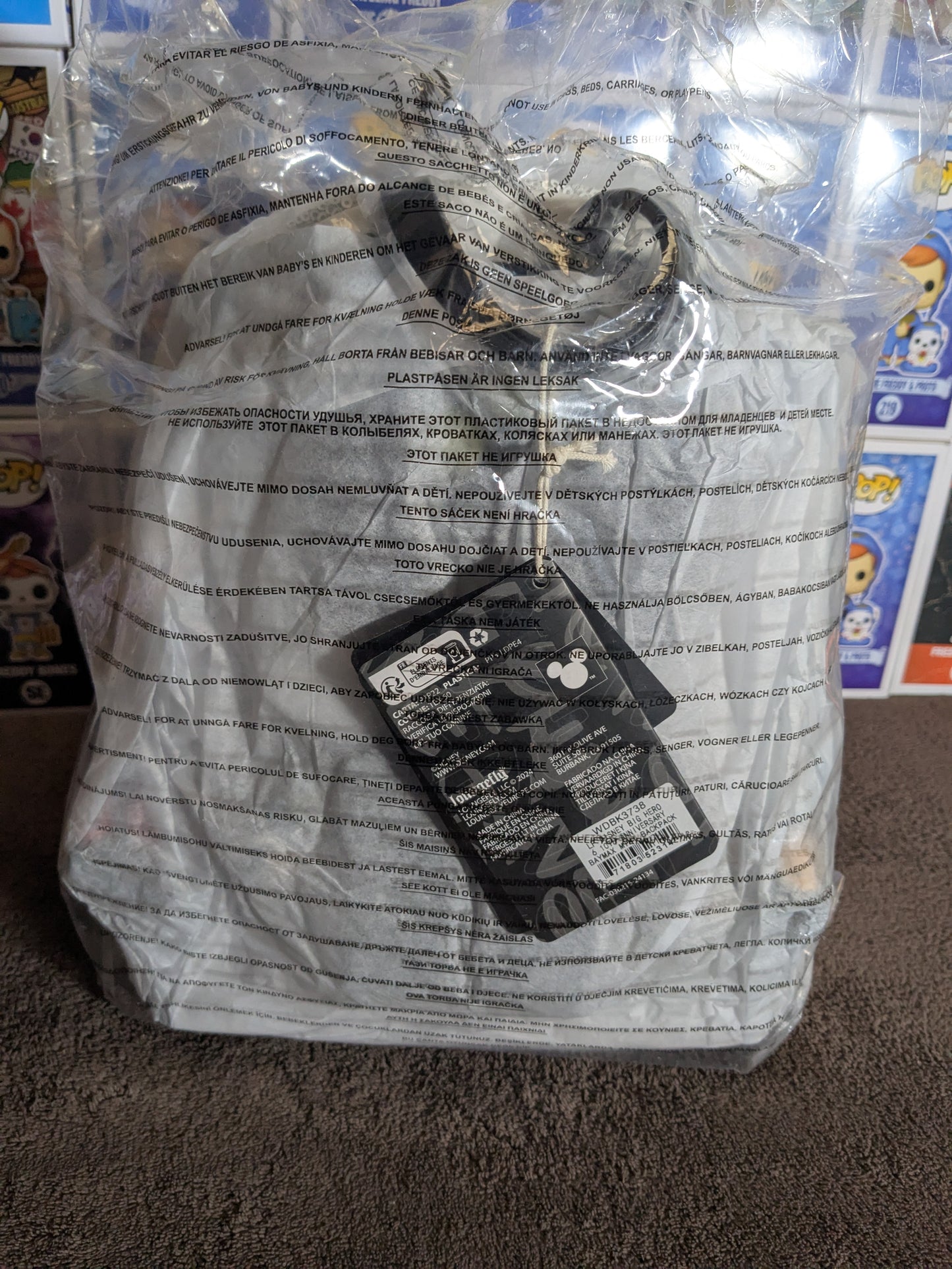 Loungefly : Baymax Glow Mini Backpack (D23/Glow)