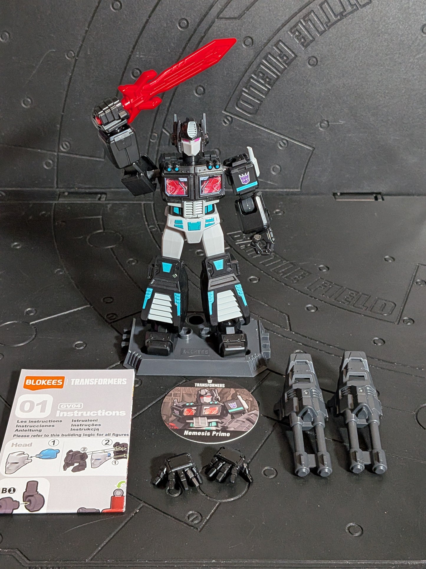 Blokees - Transformers Galaxy Version 04 - Nemesis Prime (~10-12cm)