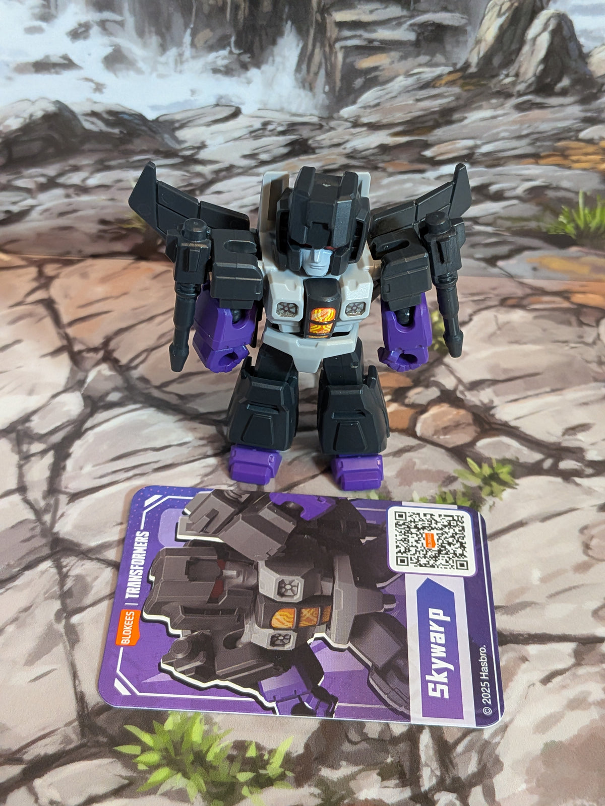 Blokees - Transformers Heavy Metal War (DV03) - Skywarp (~4-6cm)