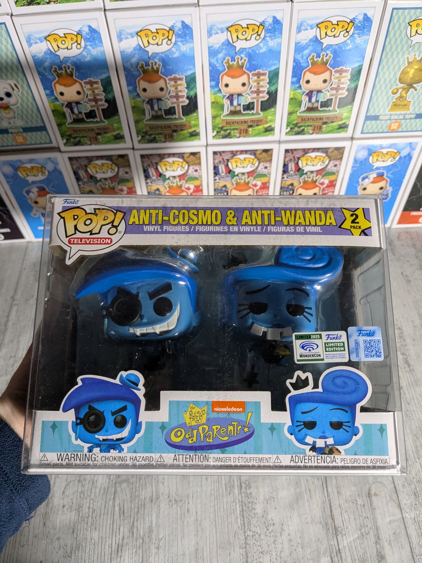 Funko pop Fairly Odd Parents - Anti-Cosmo & Anti-Wanda (Wondercon/WC2025)