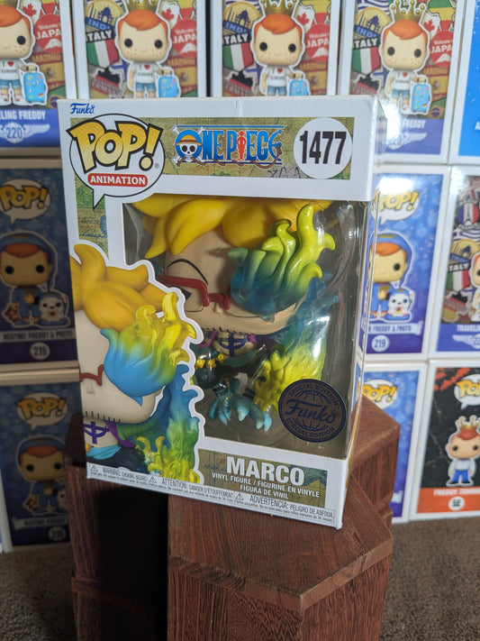 Funko pop 1477 : Marco (SE/Damaged Box)