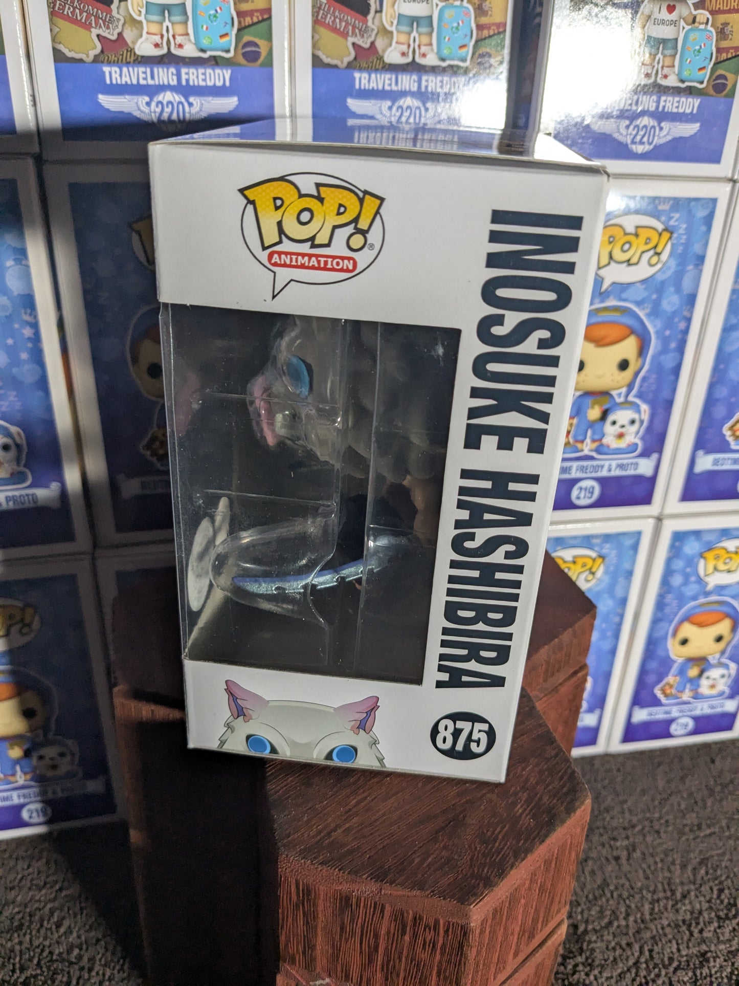 Funko pop 875: Inosuke Hashibira (floccato)