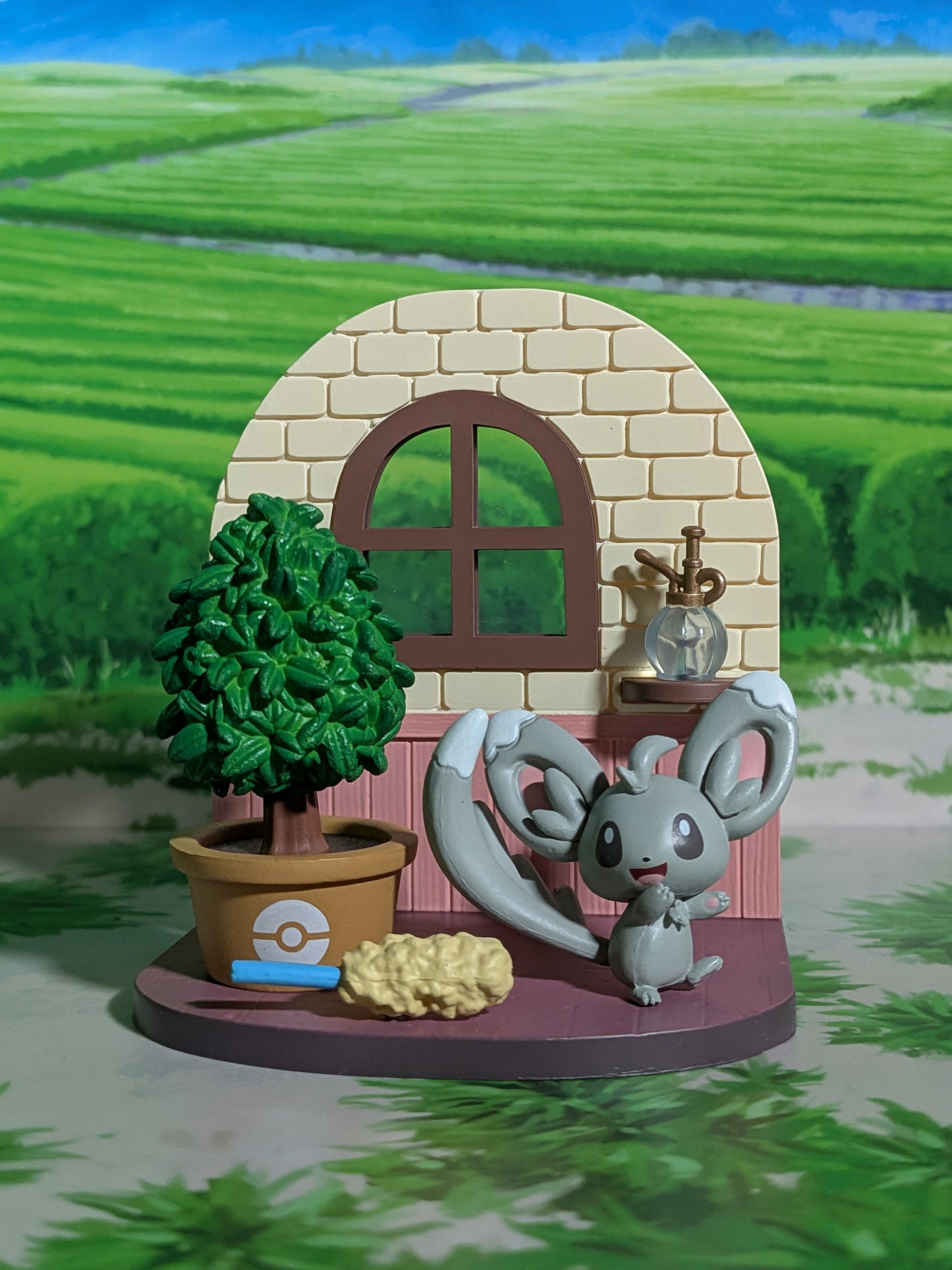 Re-Ment Pokémon - Chinchidou / Minccino - DesQ Relaxing Home