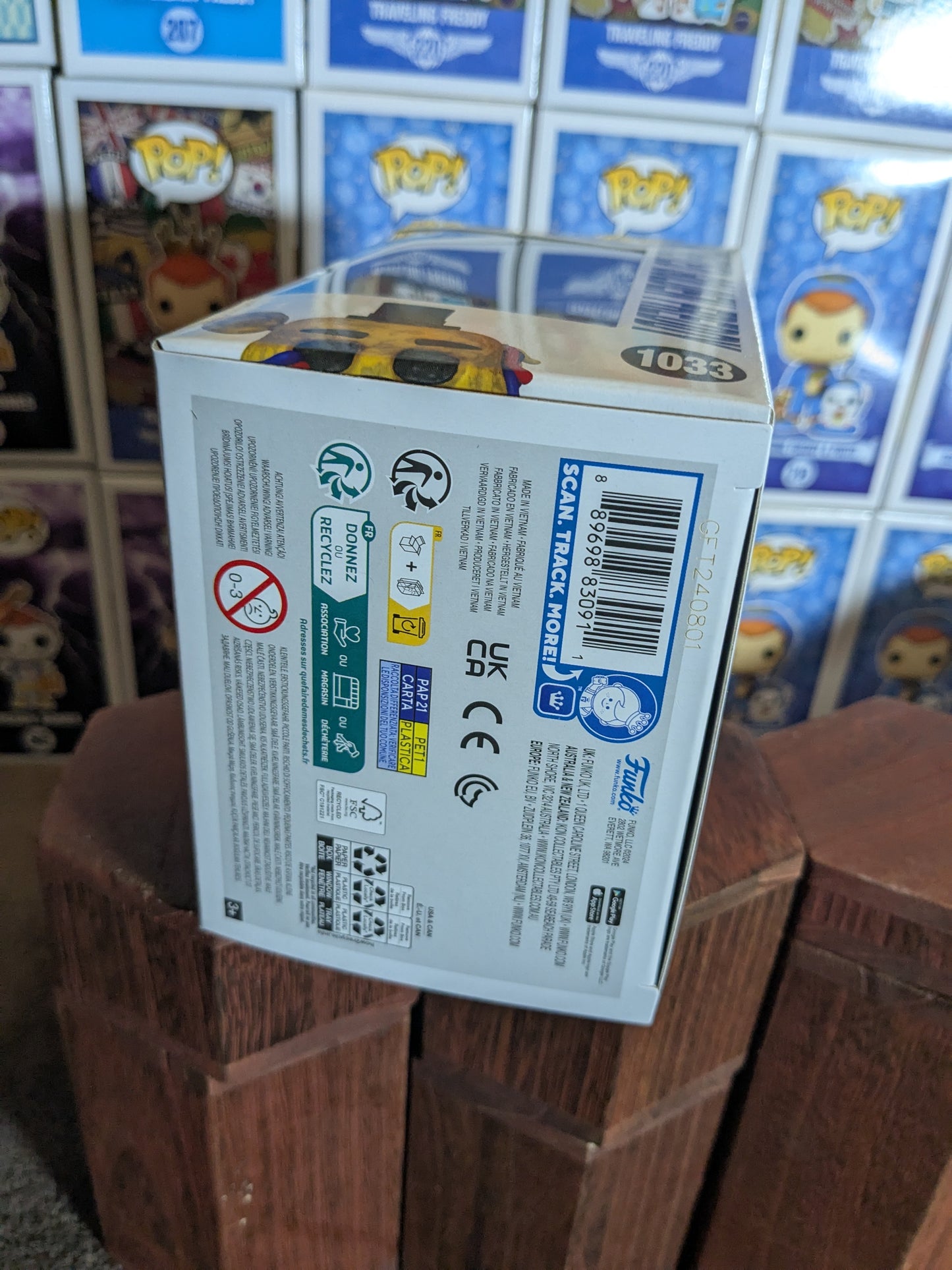 Funko pop 1033 : Withered Golden Freddy