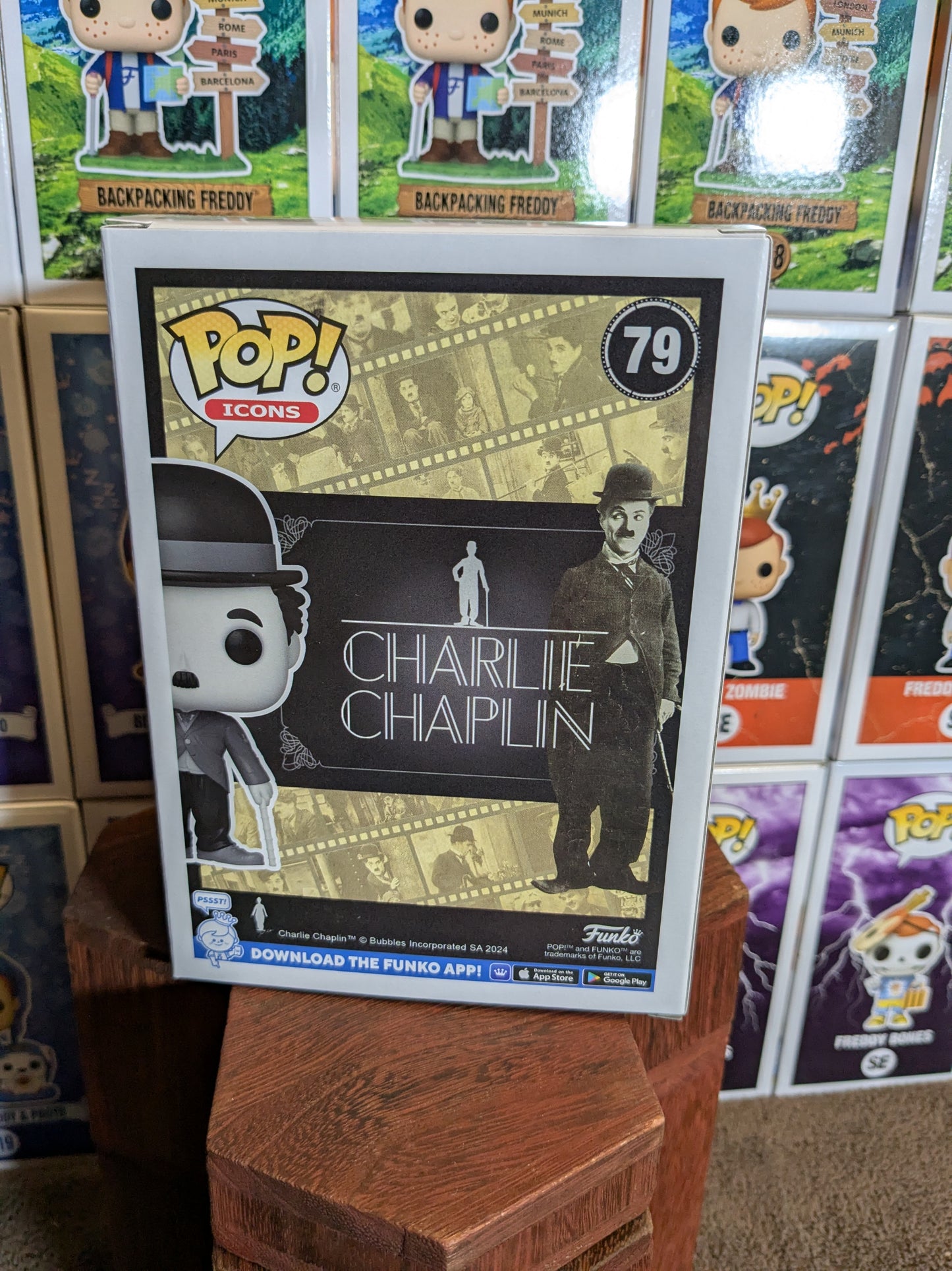 Funko pop 79 : Charlie Chaplin