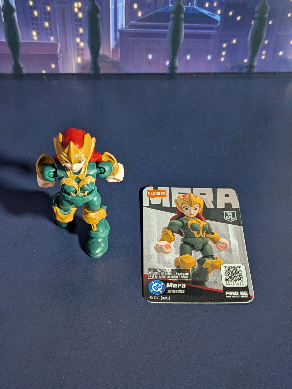 Blokees - DC Hero: Justice League Defender Version 02 - Mera (~4-6cm)