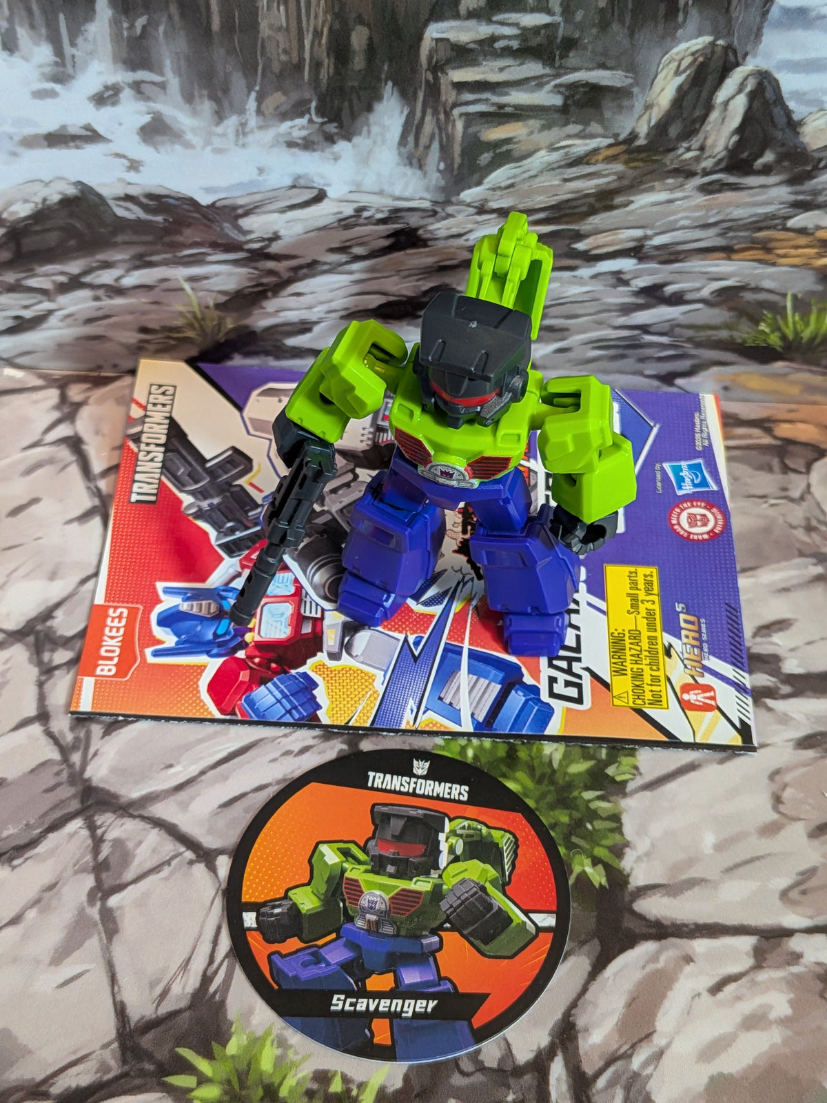 Blokees - Transformers Galaxy Shining (DV01) - Scavenger (circa 4-6 cm)