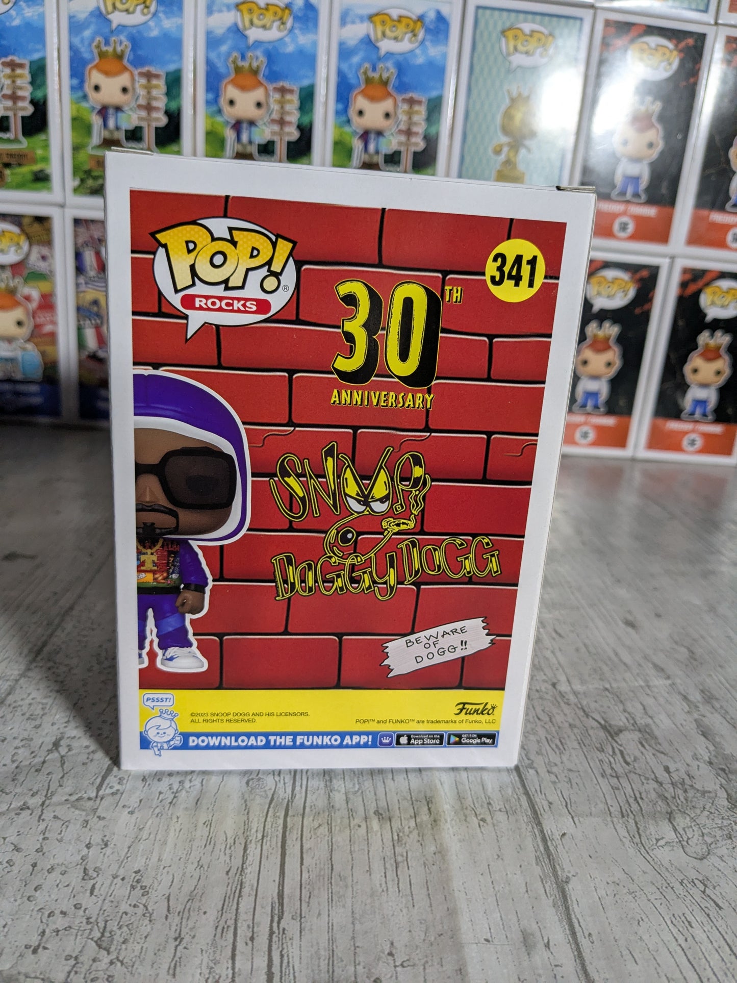 Funko pop 341 : Snoop Doggy Dogg with Hoodie (15000 PCS)