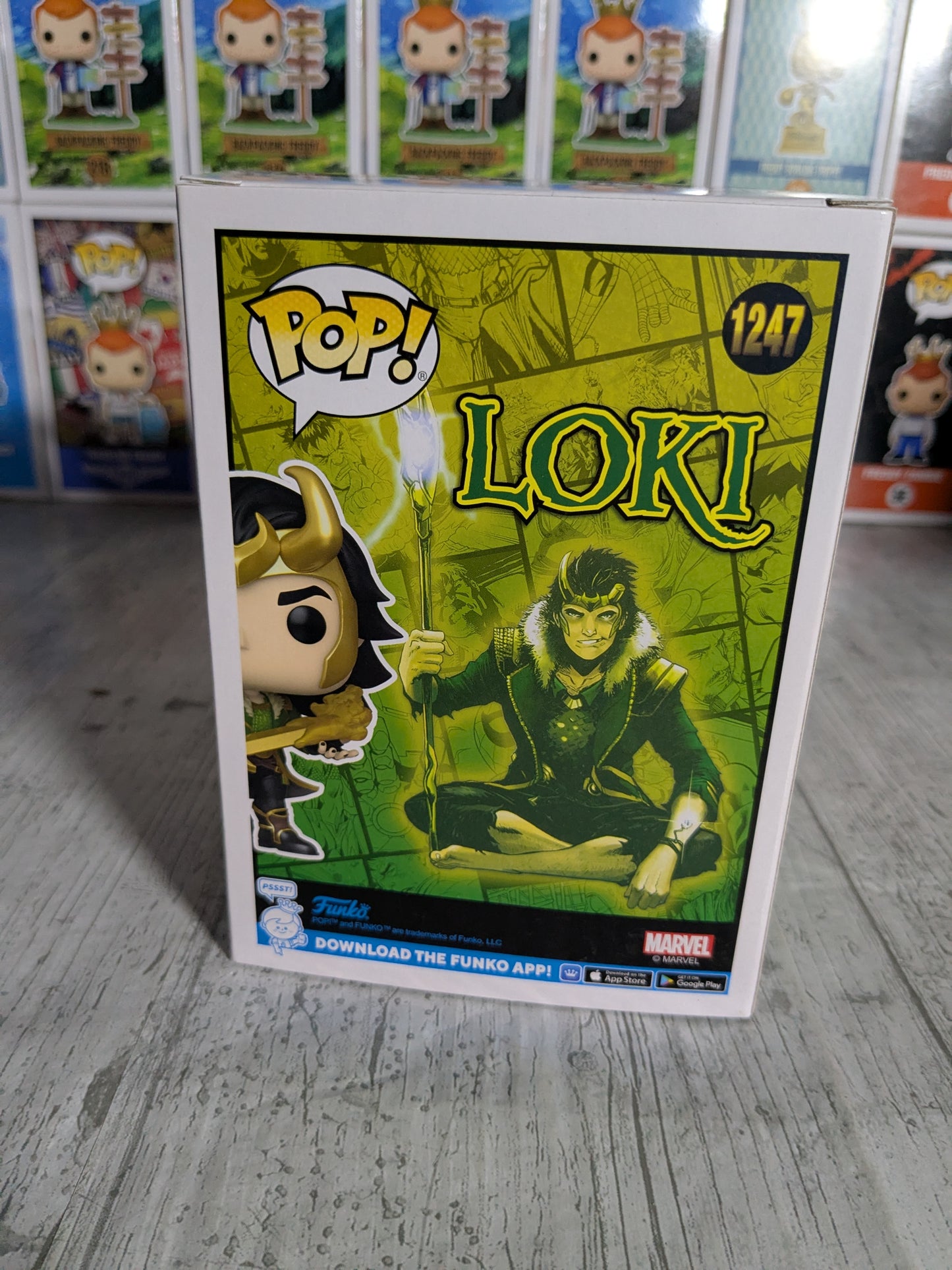 Funko pop 1247 : Loki : Agent of Asgard
