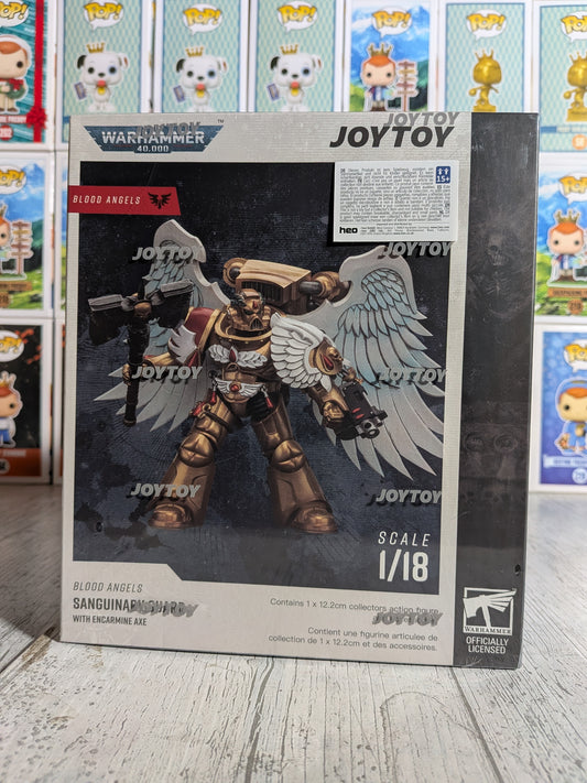 JoyToy Warhammer 40k - Blood Angels Sanguinary Guard with Encarmine Axe (12,2cm)