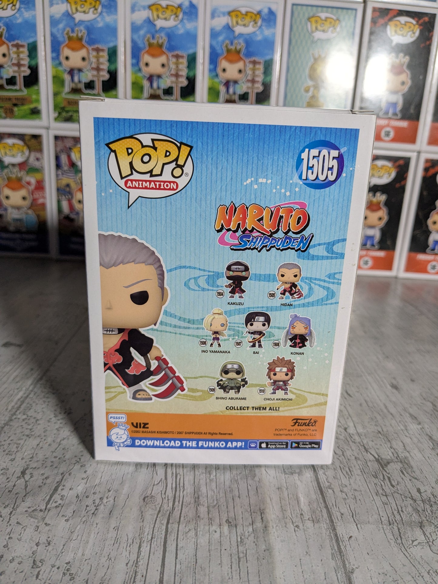 Funko pop 1505 : Hidan (Damaged box/Chase)